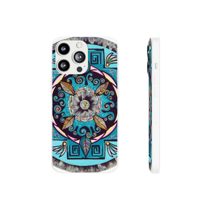 "Hojachakana" Art Phone Armor (slim-fit) - Blue Flame Array iPhone 13 Pro with gift packaging Phone Case