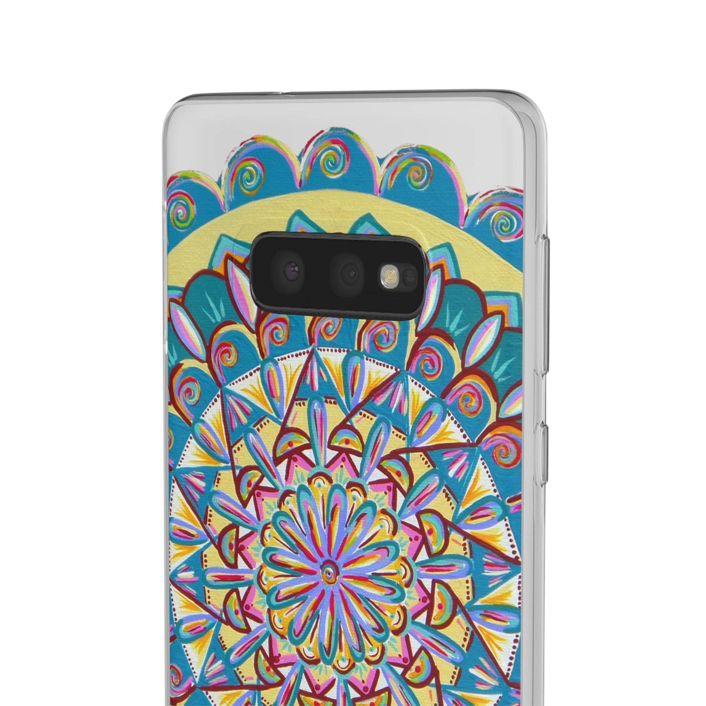 "Almandalayana" Art Phone Armor (slim-fit) - Blue Flame Array Phone Case