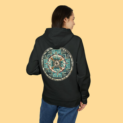 "Hojachakanazura" Organic Cruiser Hoodie (Font&Back Print)