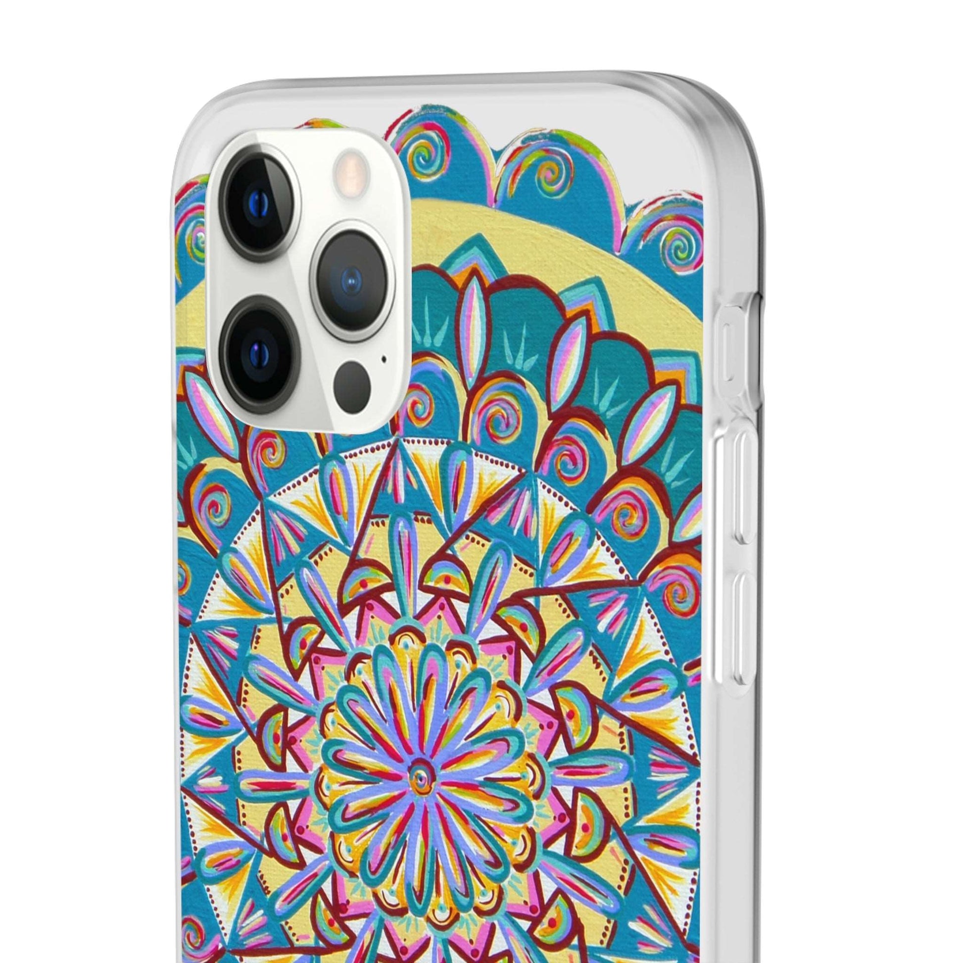 "Almandalayana" Art Phone Armor (slim-fit) - Blue Flame Array Phone Case