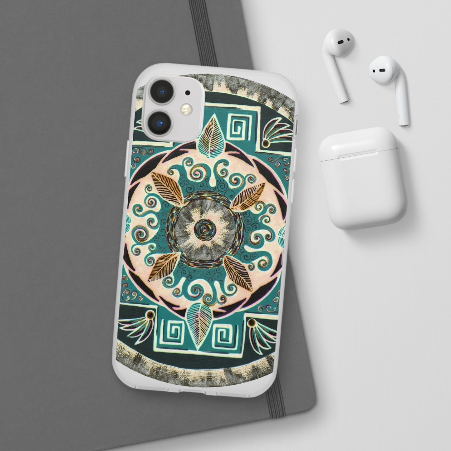 "Hojachakanazura" Art Phone Armor (slim-fit) - Blue Flame Array Phone Case