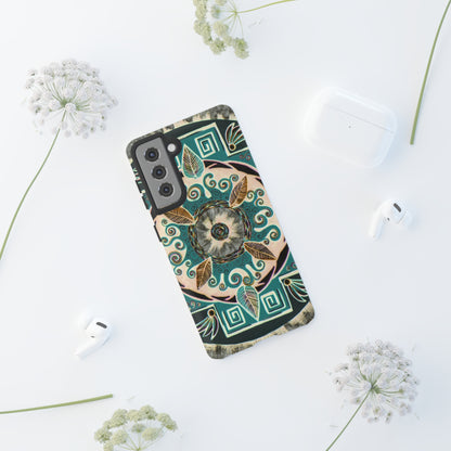 "Hojachakanazura" Art Phone Armor - Blue Flame Array Phone Case