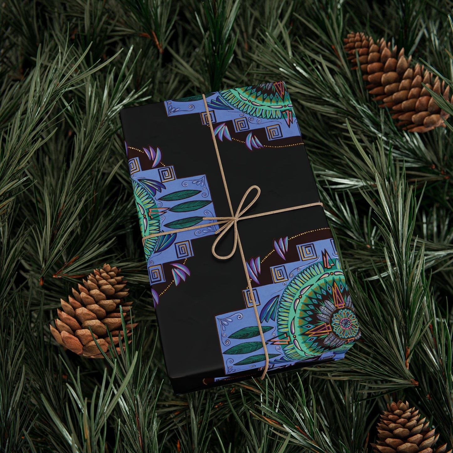 "Plumachakana" Gift Wrapping Paper