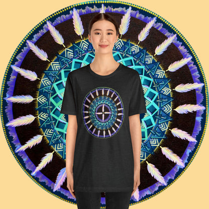 "Cuatro Vientos" Lords & Ladies Tee - Blue Flame Array T-Shirt