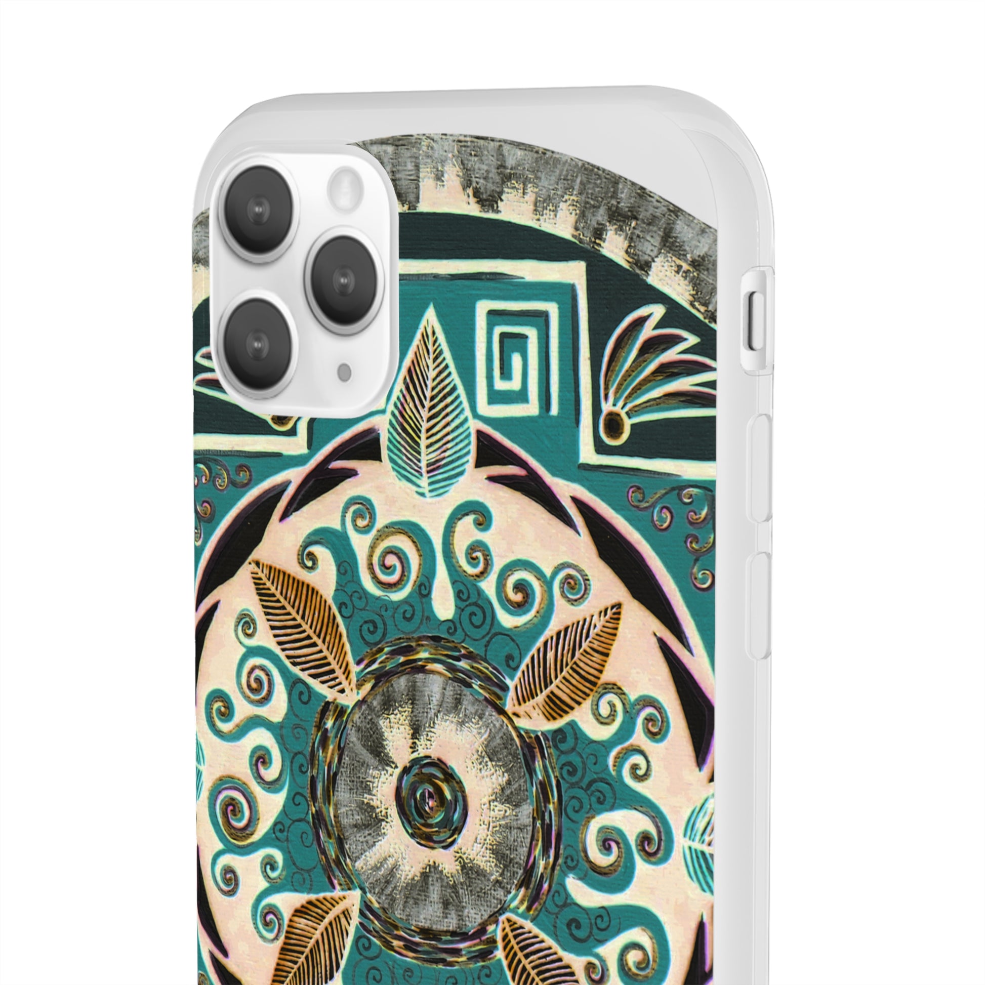 "Hojachakanazura" Art Phone Armor (slim-fit) - Blue Flame Array Phone Case