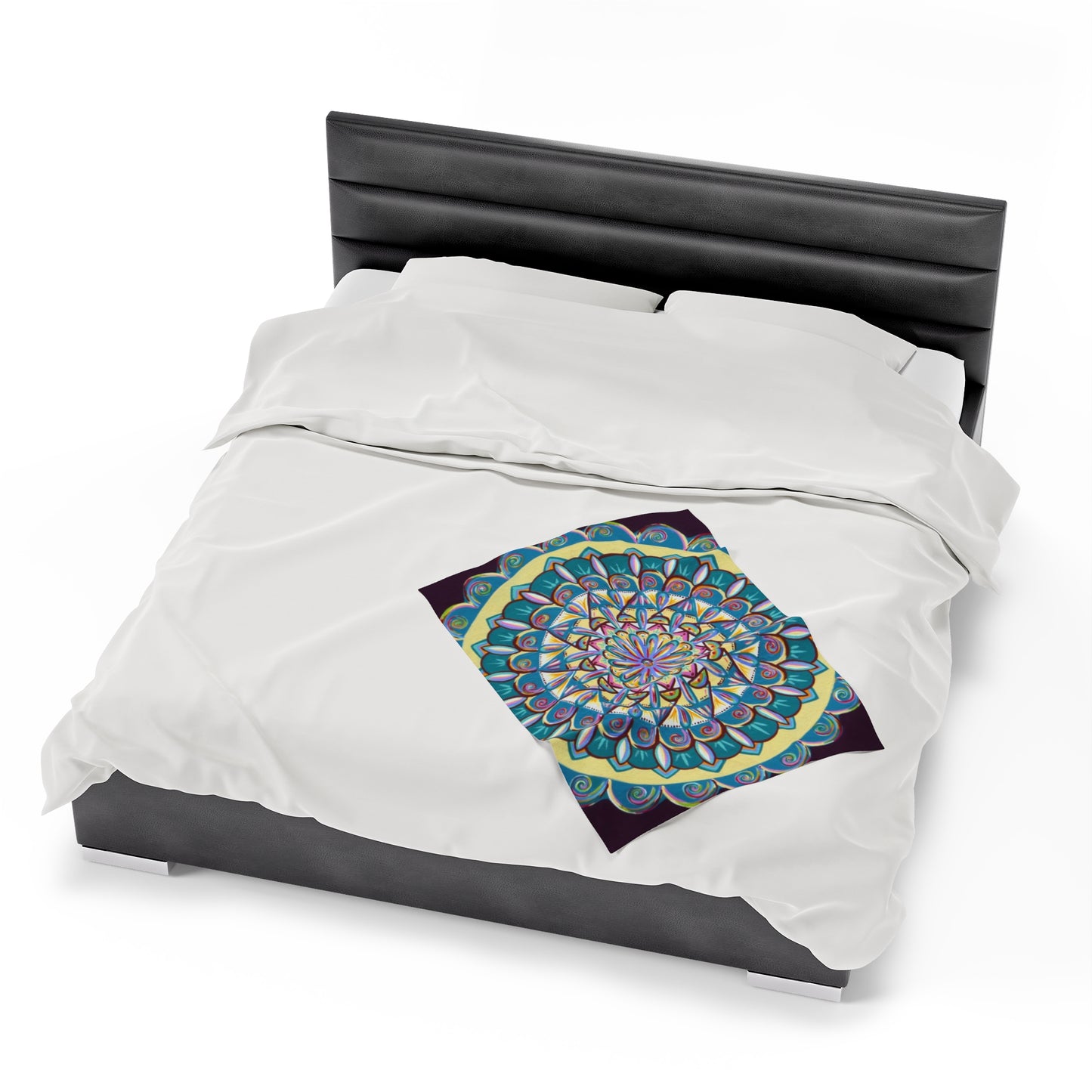 "Almandalayana" Dreamcatcher Blanket - Blue Flame Array All Over Prints