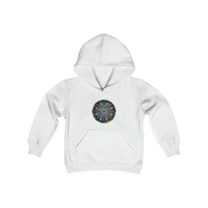 "Krystalhoja" Lads & Lasses Hoodie - Blue Flame Array White / XS Kids clothes