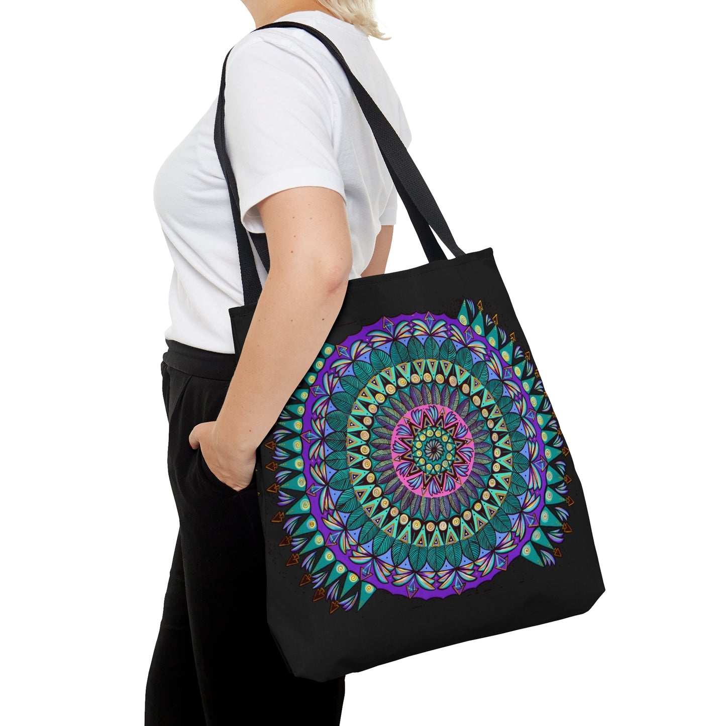 "Mandaladiosa" Tote Bag (All-Over-Print)