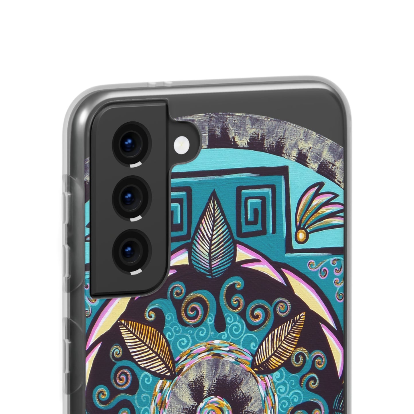 "Hojachakana" Art Phone Armor (slim-fit) - Blue Flame Array Phone Case