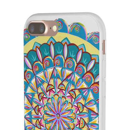 "Almandalayana" Art Phone Armor (slim-fit) - Blue Flame Array Phone Case