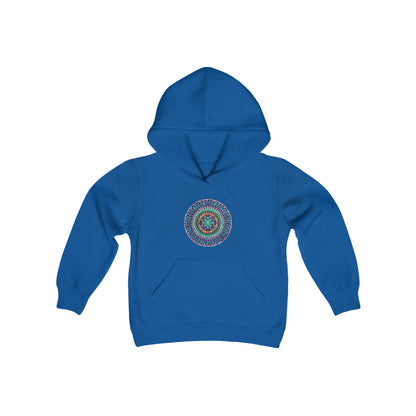 "AquilazurA Kryst'dala" Lads & Lasses Hoodie - Blue Flame Array Royal / S Kids clothes