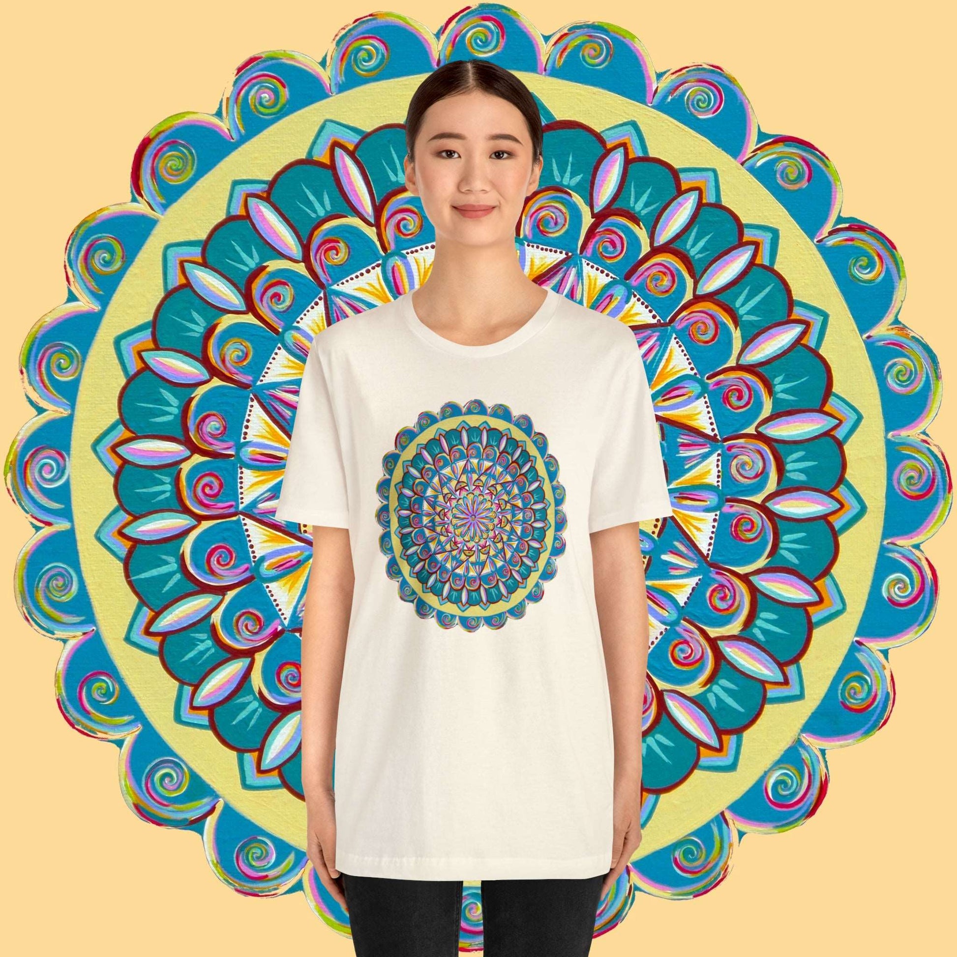 "Almandalayana" Lords & Ladies Tee - Blue Flame Array T-Shirt