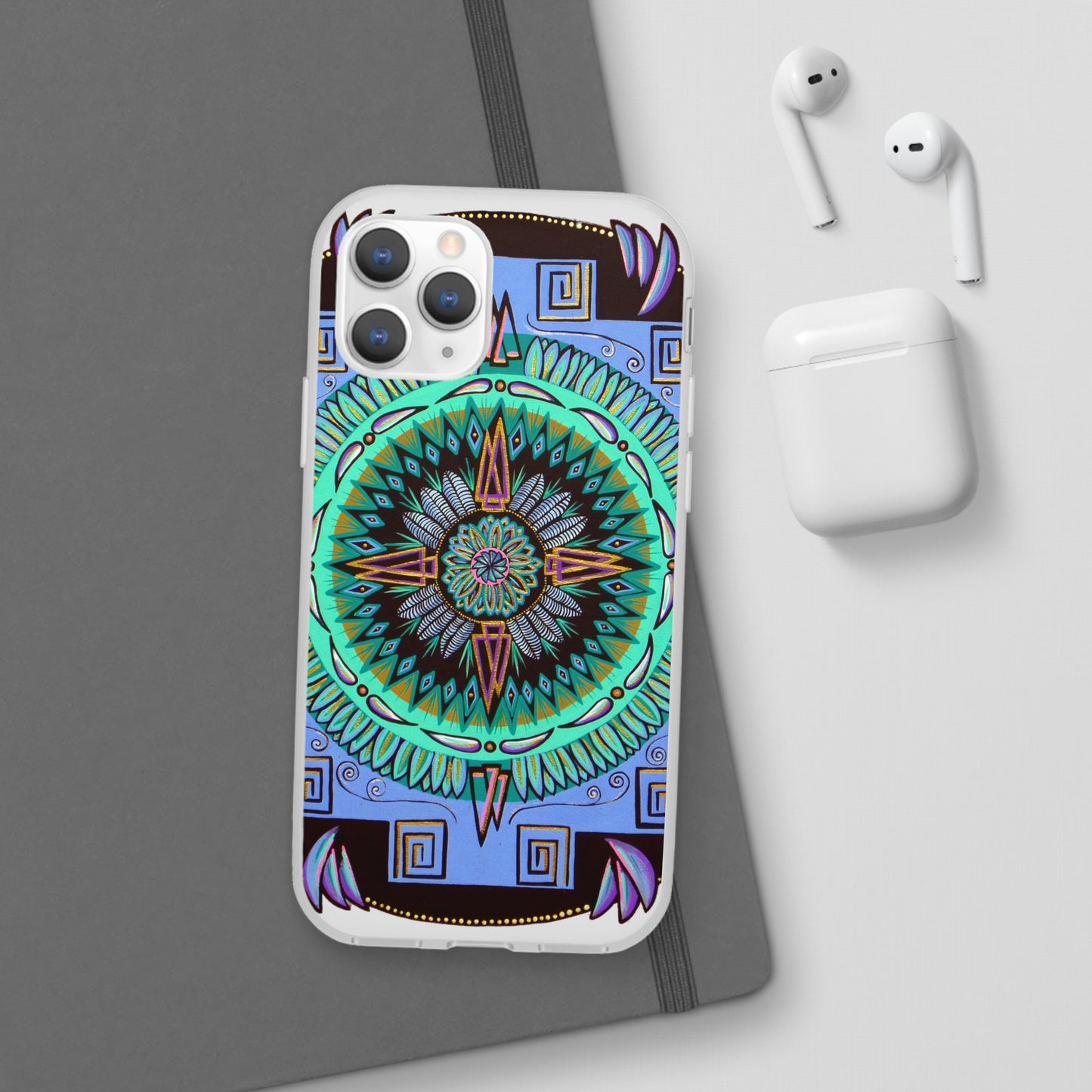 "Plumachakana" Art Phone Armor (slim-fit)