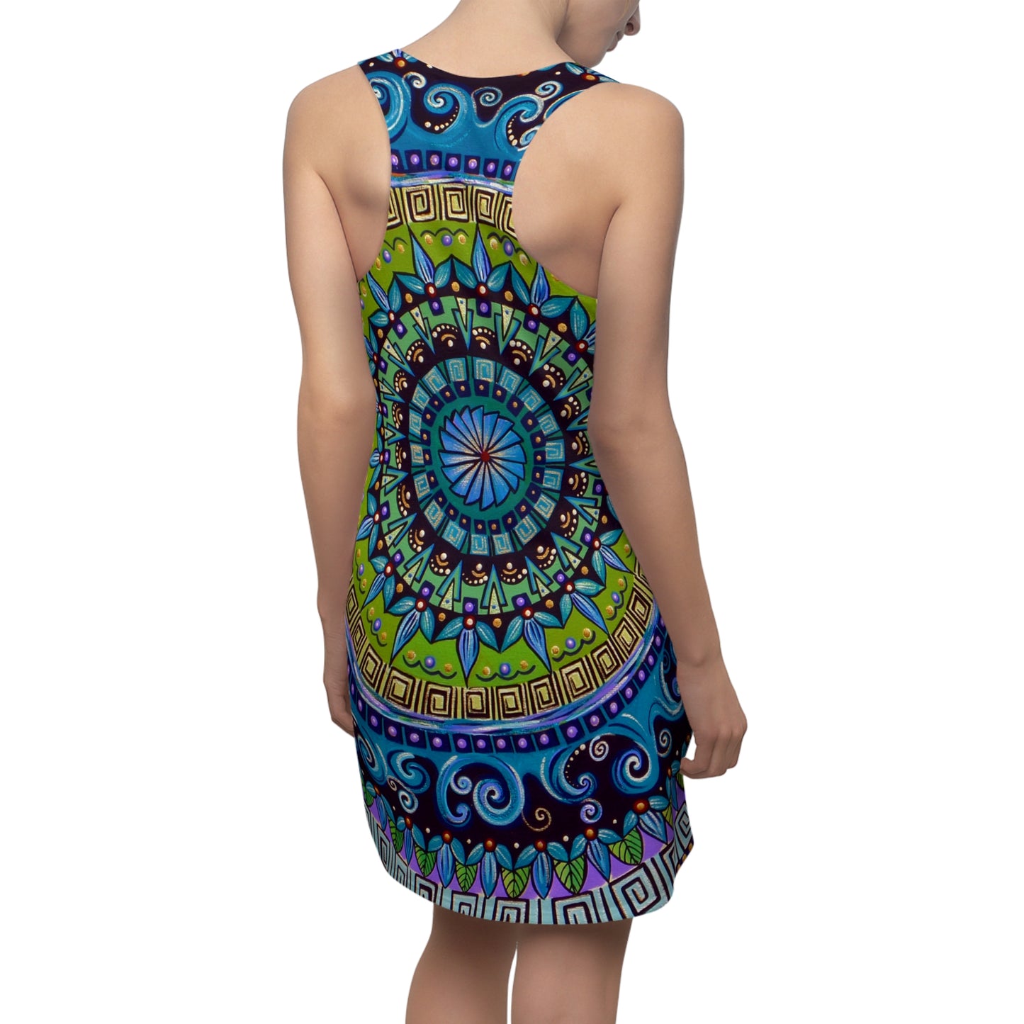 "Mandaquala" Ladies Racerback Dress