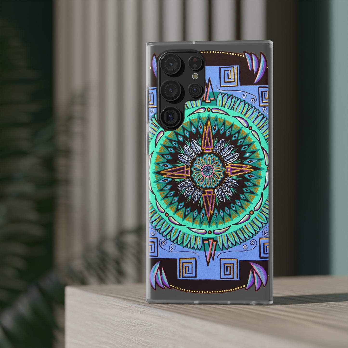 "Plumachakana" Art Phone Armor (slim-fit)