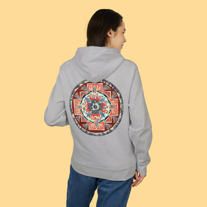 "Rojachakana" Organic Cruiser Hoodie (Font&Back Print)