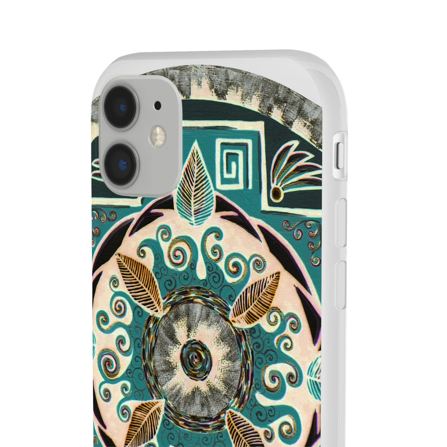 "Hojachakanazura" Art Phone Armor (slim-fit) - Blue Flame Array Phone Case