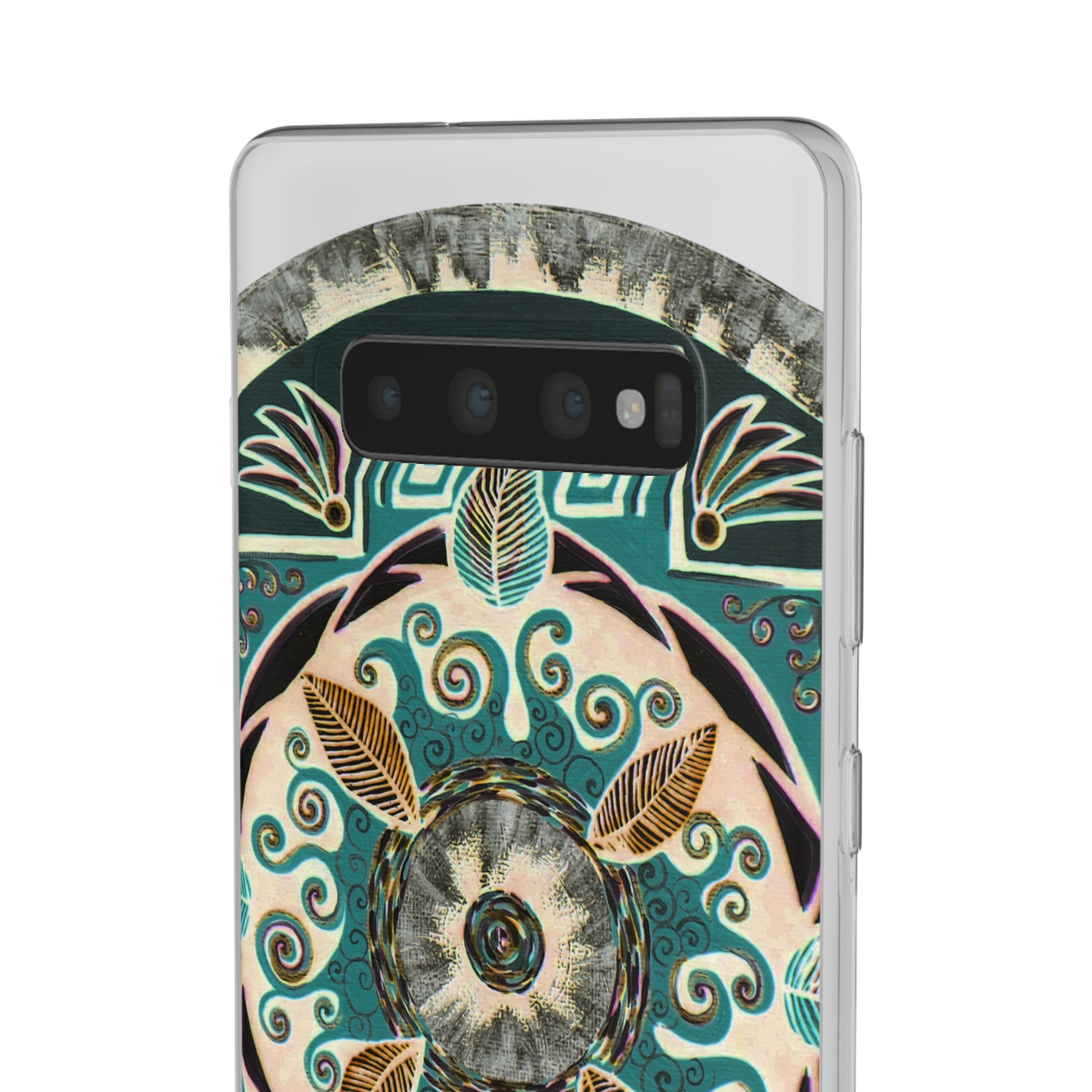 "Hojachakanazura" Art Phone Armor (slim-fit) - Blue Flame Array Phone Case