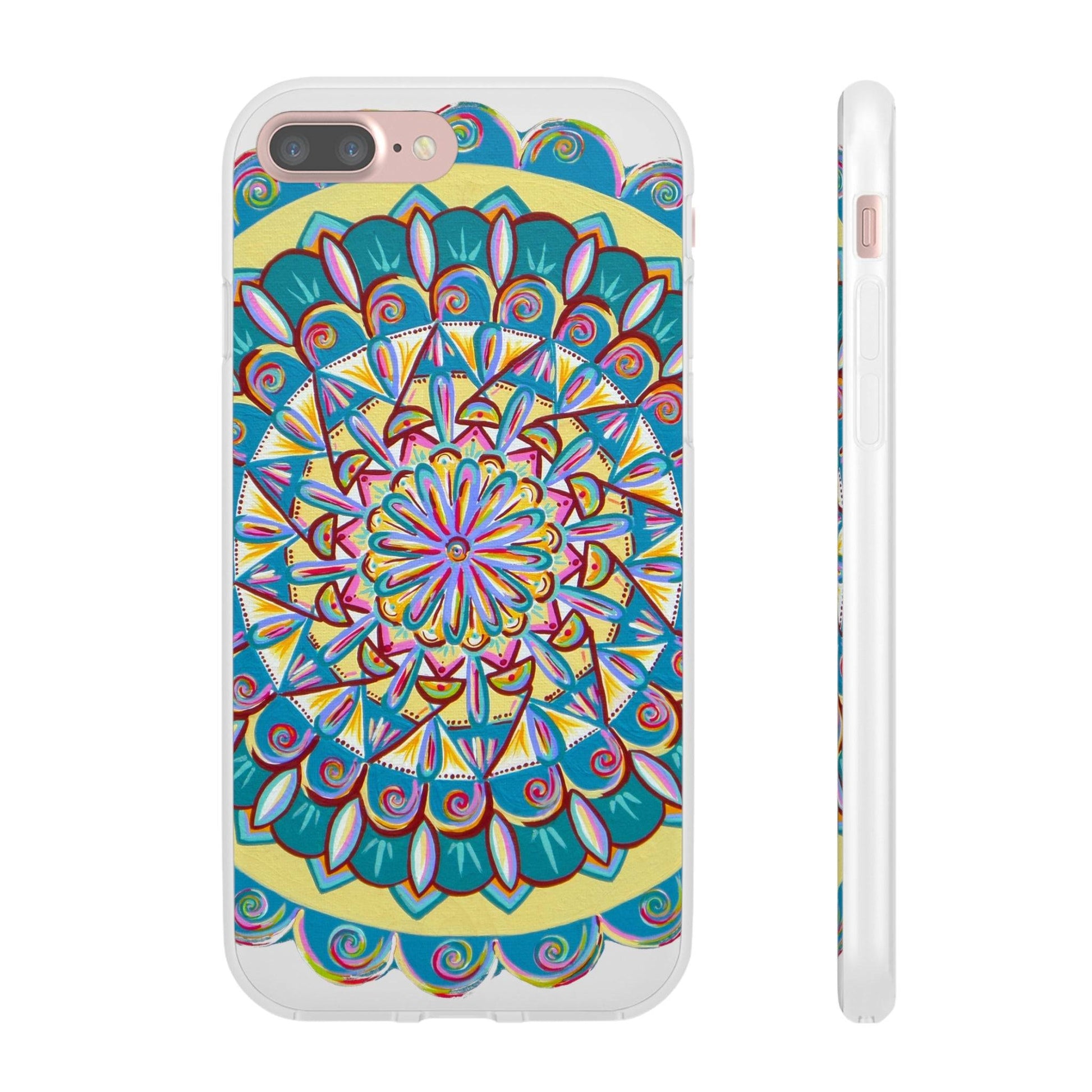 "Almandalayana" Art Phone Armor (slim-fit) - Blue Flame Array iPhone 7 Plus Phone Case