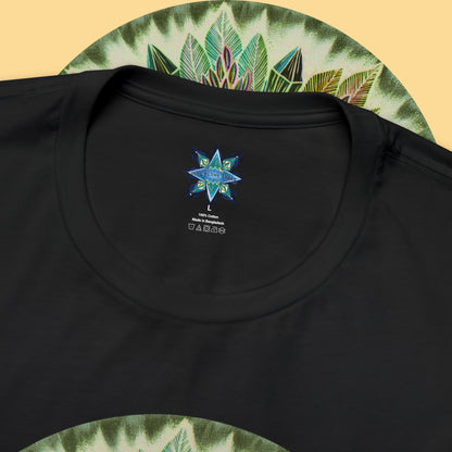 "Krystalhoja Verde" Lords & Ladies Tee - Blue Flame Array T-Shirt