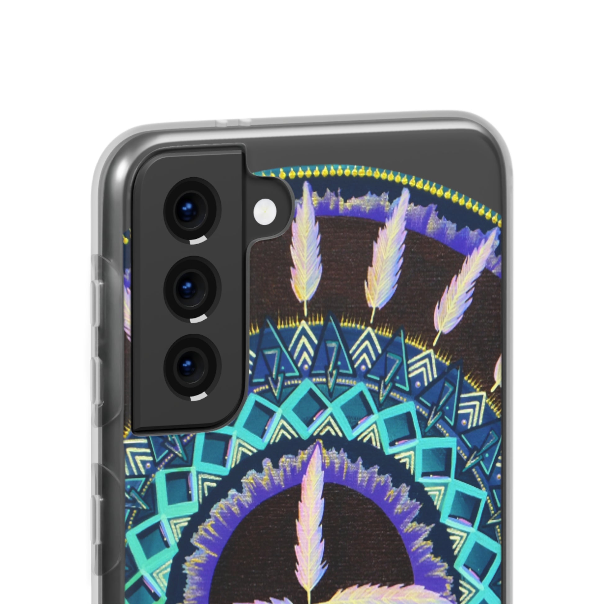 "Cuatro Vientos" Art Phone Armor (slim-fit) - Blue Flame Array Phone Case