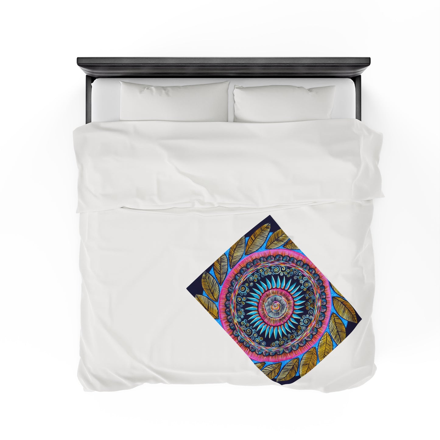 "Mandalamirananda" Dreamcatcher Blanket