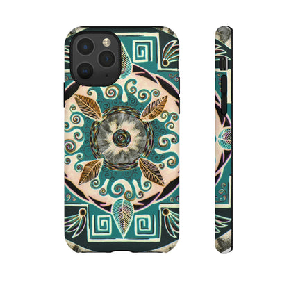 "Hojachakanazura" Art Phone Armor - Blue Flame Array iPhone 11 Pro / Matte Phone Case