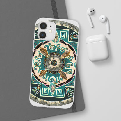 "Hojachakanazura" Art Phone Armor (slim-fit) - Blue Flame Array Phone Case