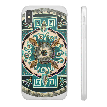 "Hojachakanazura" Art Phone Armor (slim-fit) - Blue Flame Array iPhone XS MAX Phone Case