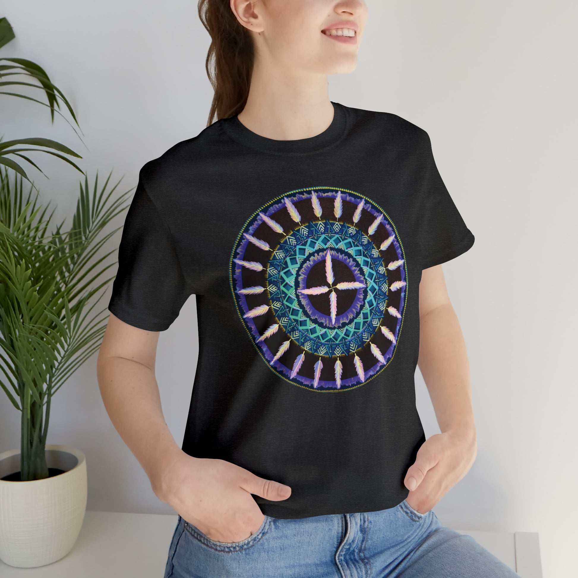 "Cuatro Vientos" Lords & Ladies Tee - Blue Flame Array T-Shirt