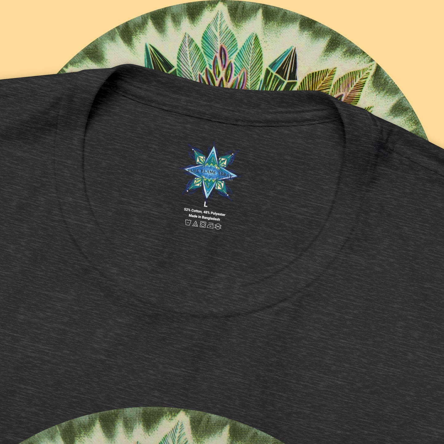 "Krystalhoja Verde" Lords & Ladies Tee - Blue Flame Array T-Shirt