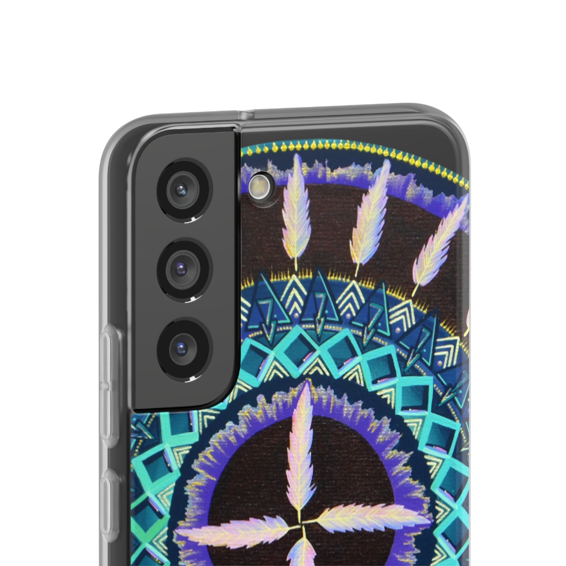 "Cuatro Vientos" Art Phone Armor (slim-fit) - Blue Flame Array Phone Case