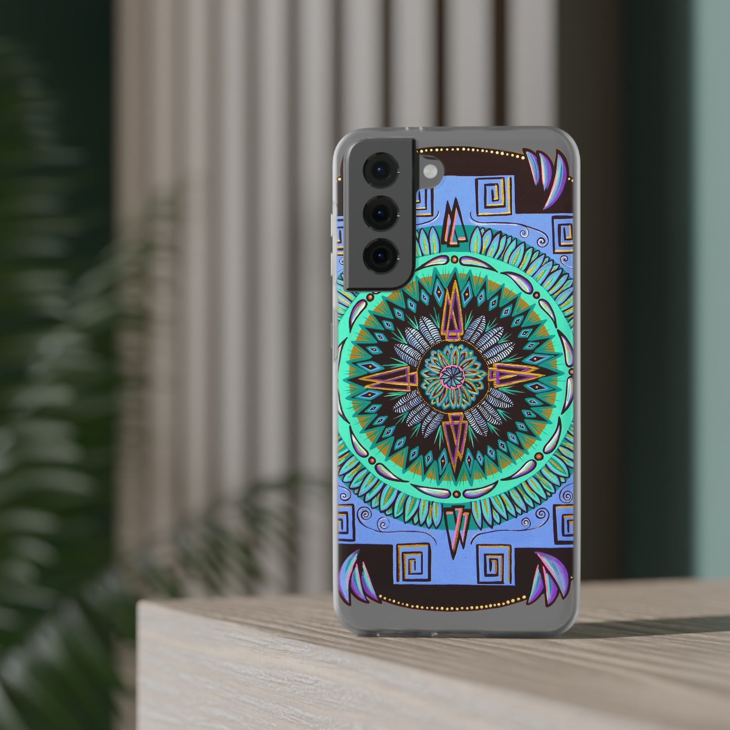 "Plumachakana" Art Phone Armor (slim-fit)