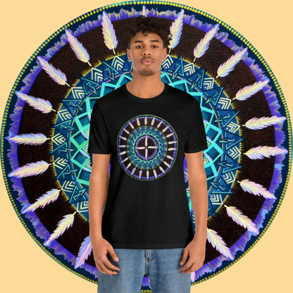 "Cuatro Vientos" Lords & Ladies Tee - Blue Flame Array T-Shirt