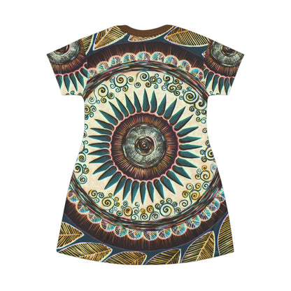 T-Shirt Dress ~ "Mandalamirajna"