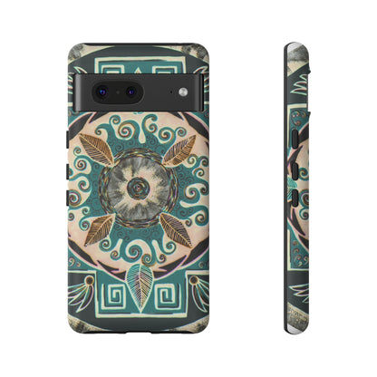 "Hojachakanazura" Art Phone Armor - Blue Flame Array Google Pixel 7 / Matte Phone Case