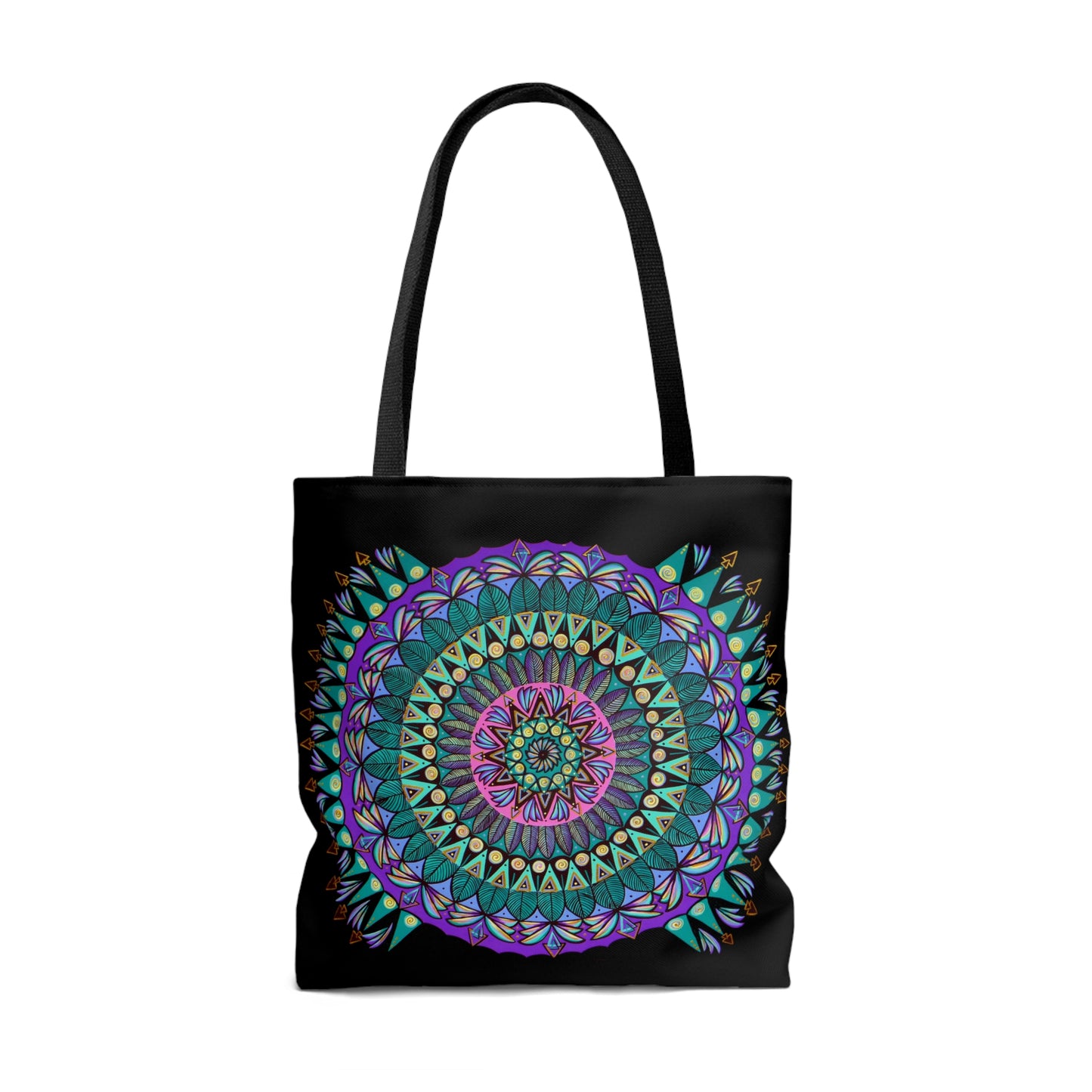 "Mandaladiosa" Tote Bag (All-Over-Print)