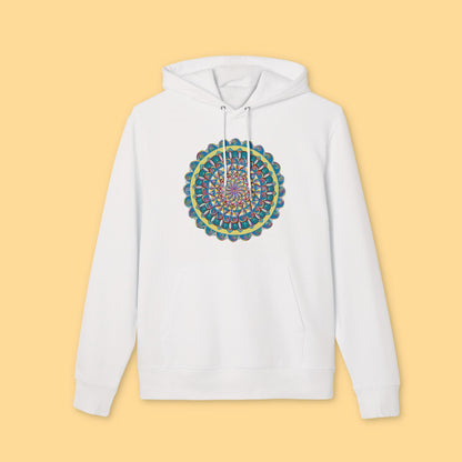 "Almandalayana" Organic Cruiser Hoodie (Font&Back Print)