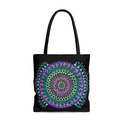 "Mandaladiosa" Tote Bag (All-Over-Print)