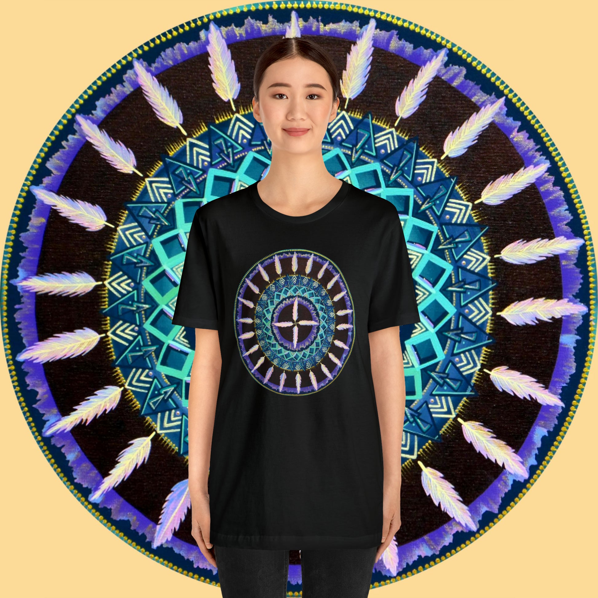 "Cuatro Vientos" Lords & Ladies Tee - Blue Flame Array T-Shirt