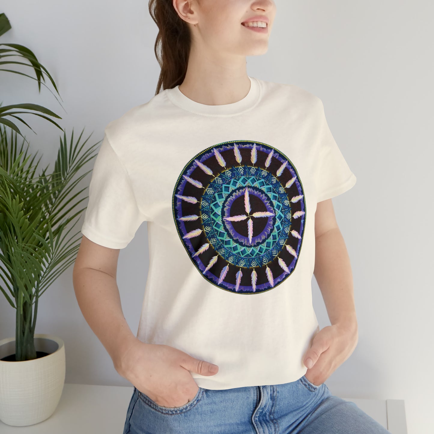 "Cuatro Vientos" Lords & Ladies Tee - Blue Flame Array T-Shirt