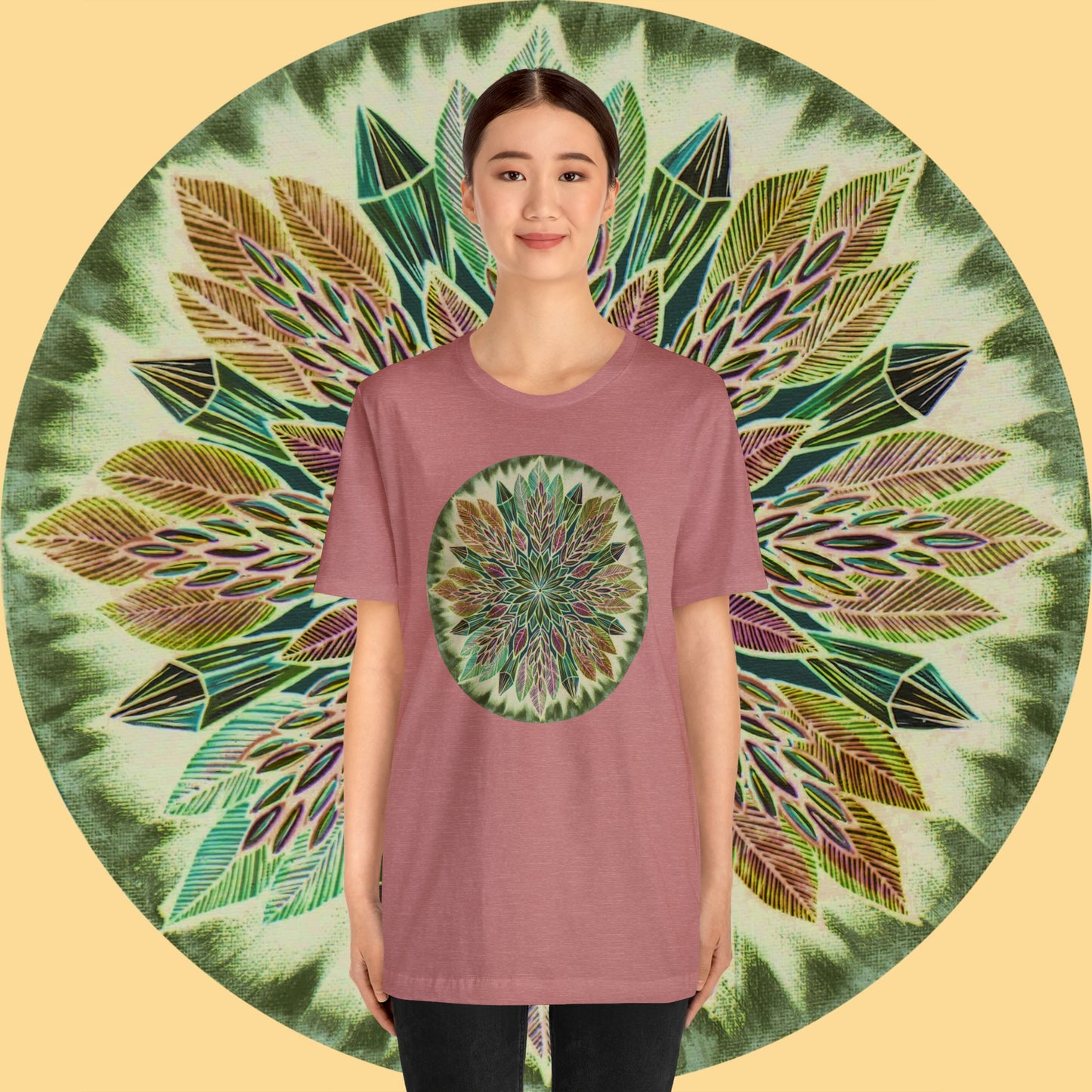 "Krystalhoja Verde" Lords & Ladies Tee - Blue Flame Array T-Shirt