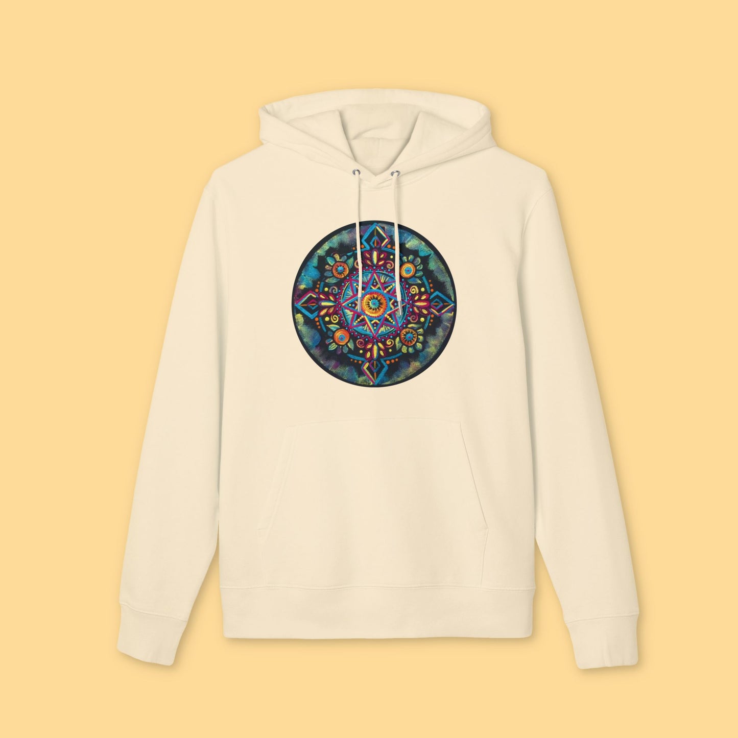 "Kirashadala" Organic Cruiser Hoodie (Font&Back Print)