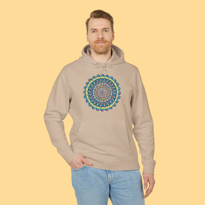 "Almandalayana" Organic Cruiser Hoodie (Font&Back Print)