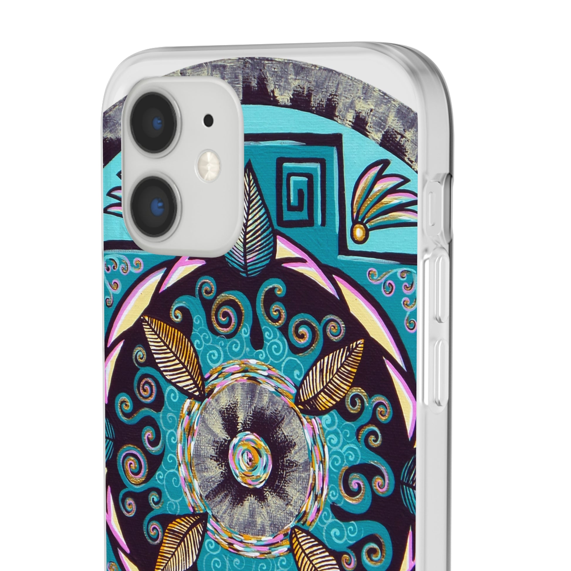 "Hojachakana" Art Phone Armor (slim-fit) - Blue Flame Array Phone Case