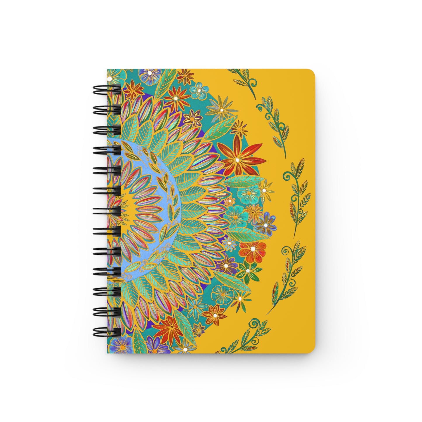 Spiral Bound Journal ~ "Mandalavidorada"