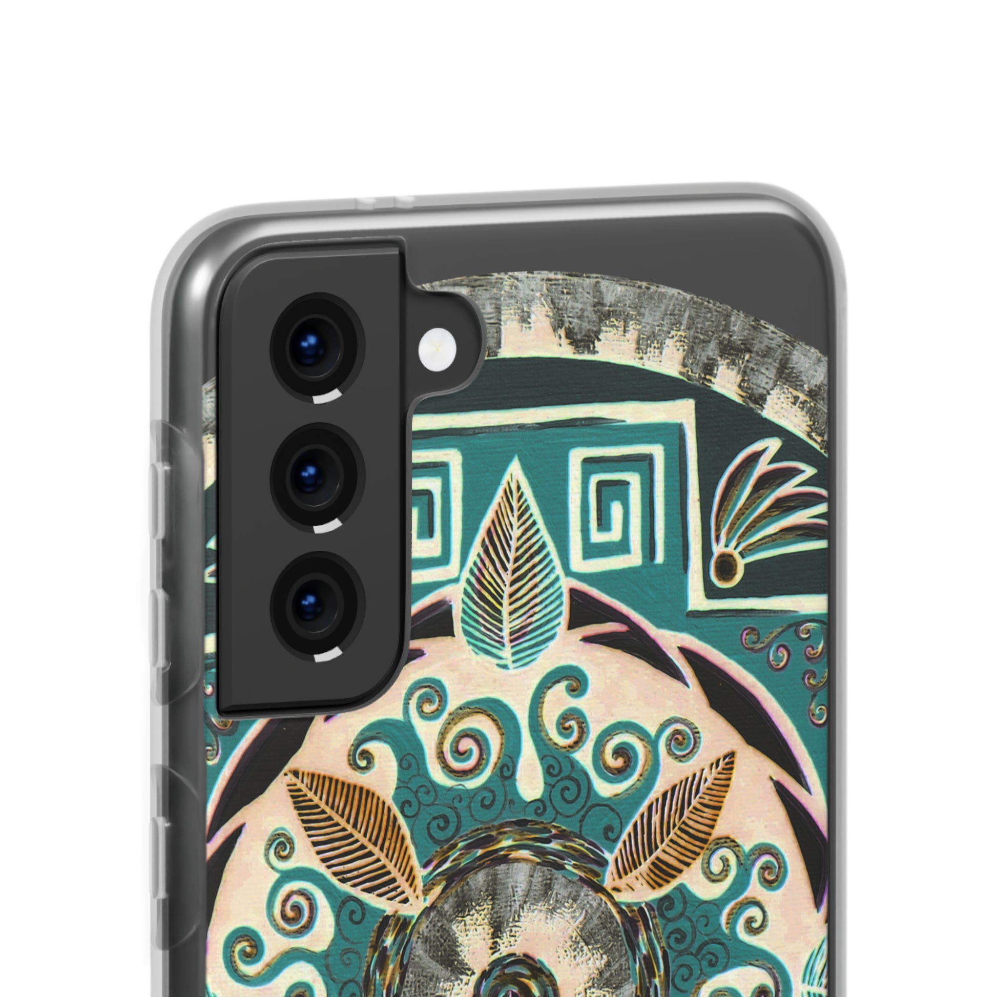 "Hojachakanazura" Art Phone Armor (slim-fit) - Blue Flame Array Phone Case