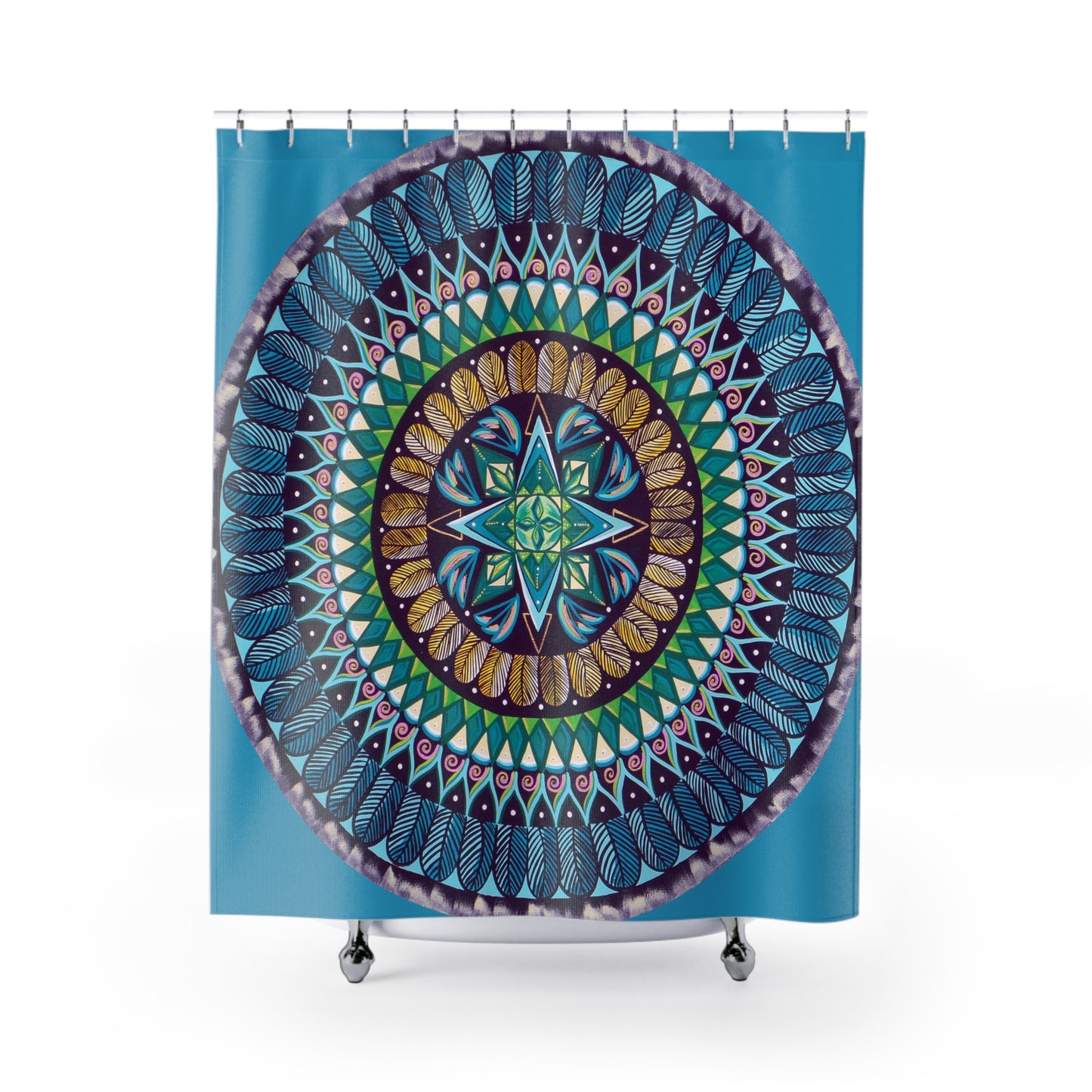 Shower Curtains ~ "AquilazurA Kryst'dala"