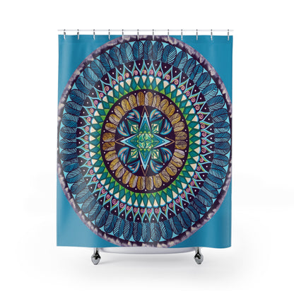 Shower Curtains ~ "AquilazurA Kryst'dala"