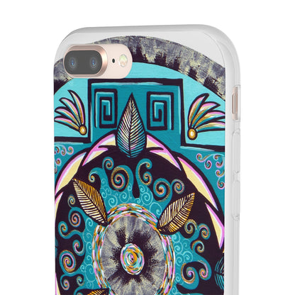 "Hojachakana" Art Phone Armor (slim-fit) - Blue Flame Array Phone Case